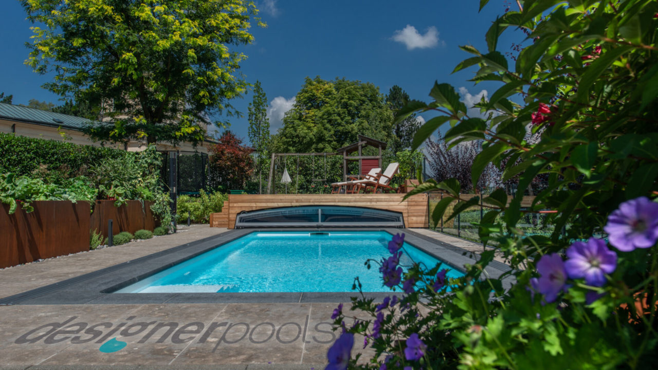 Belize-Flachskimmerpool HYFLO von designerpools
