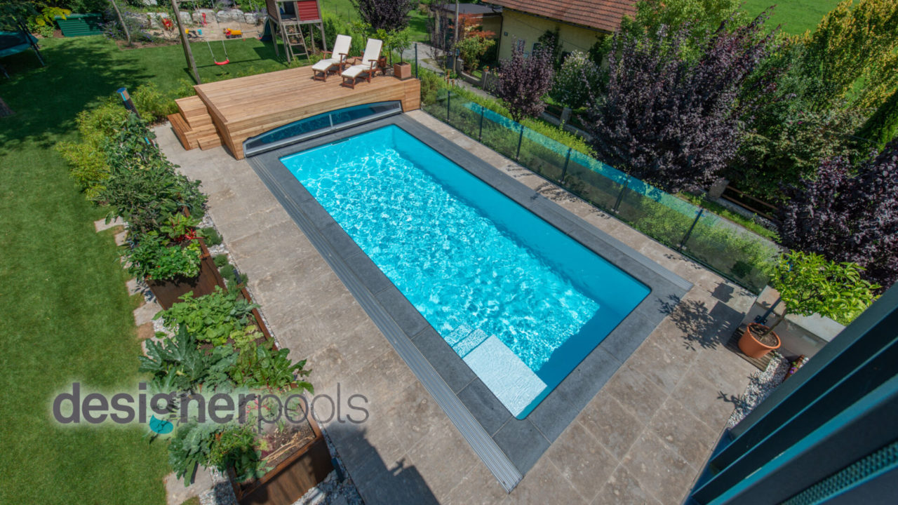 Belize-Flachskimmerpool HYFLO - designerpools