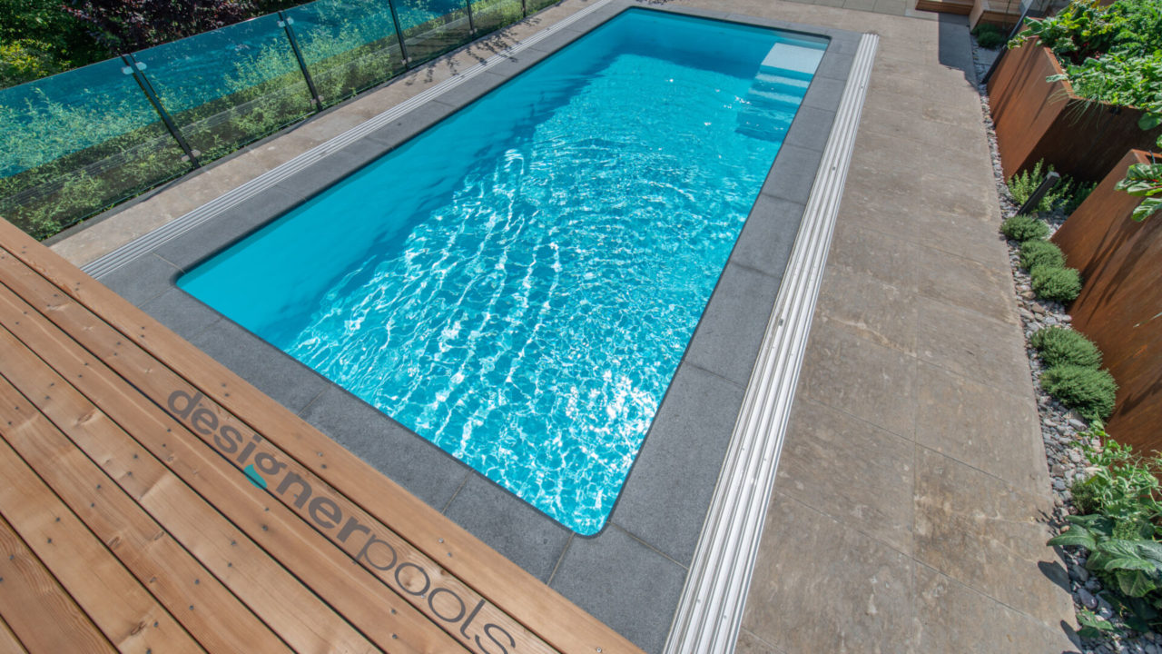 Belize-Flachskimmerpool HYFLO von designerpools