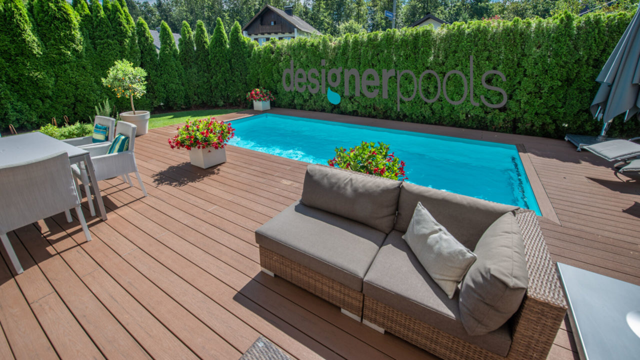 Belize-Flachskimmerpool HYFLO - designerpools