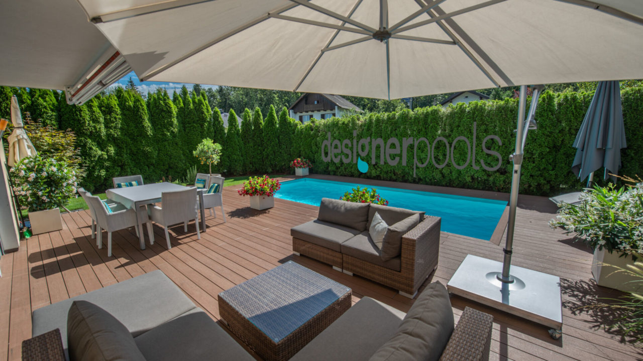 Belize-Flachskimmerpool HYFLO - designerpools