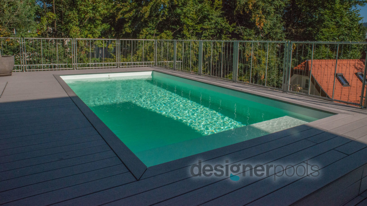Belize-Flachskimmerpool HYFLO - designerpools