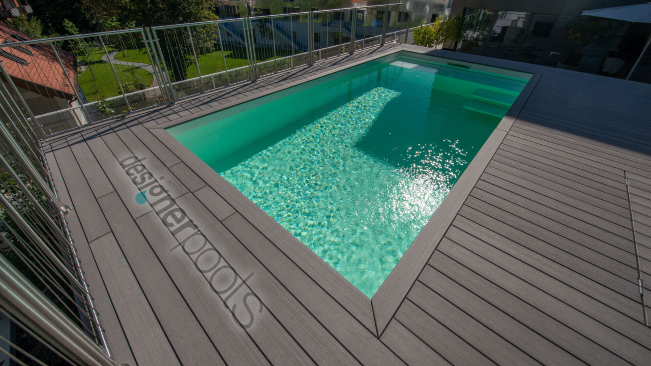 Belize-Flachskimmerpool HYFLO - designerpools