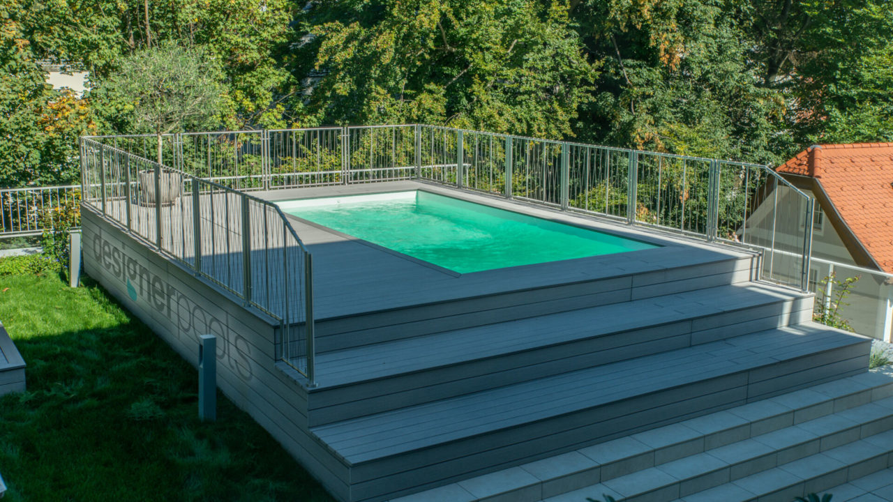 Belize-Flachskimmerpool HYFLO - designerpools