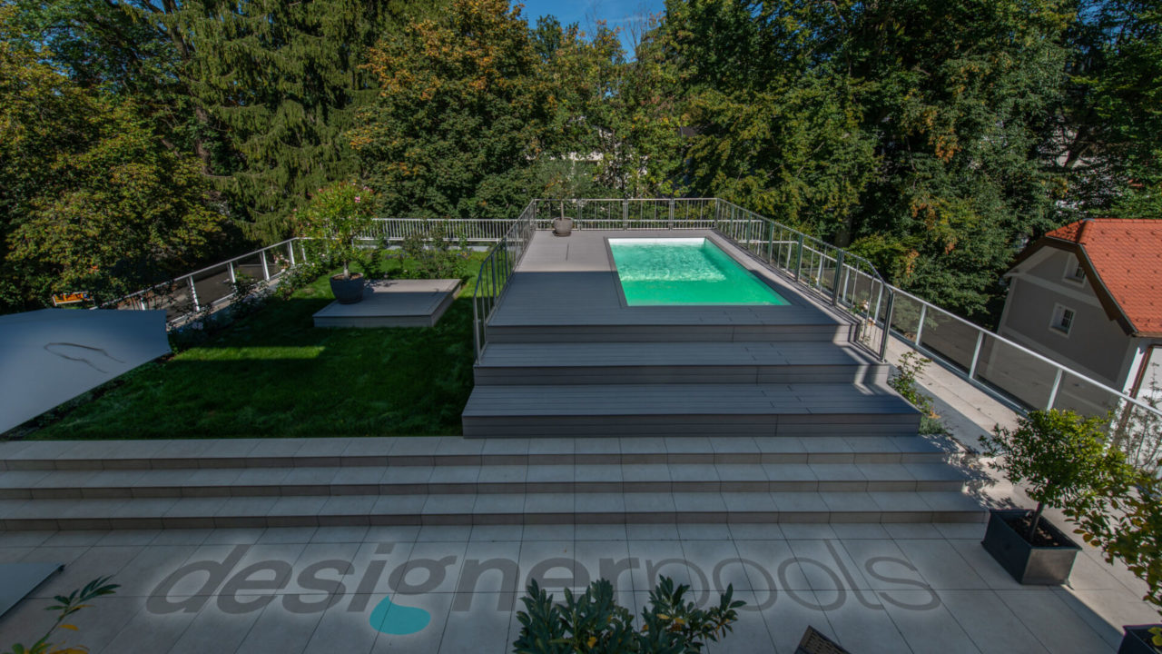 Belize-Flachskimmerpool HYFLO - designerpools