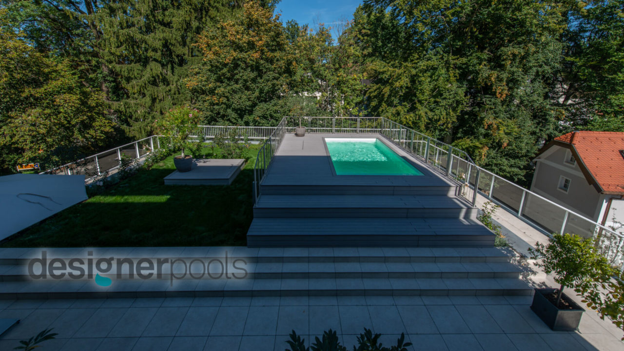 Belize-Flachskimmerpool HYFLO - designerpools