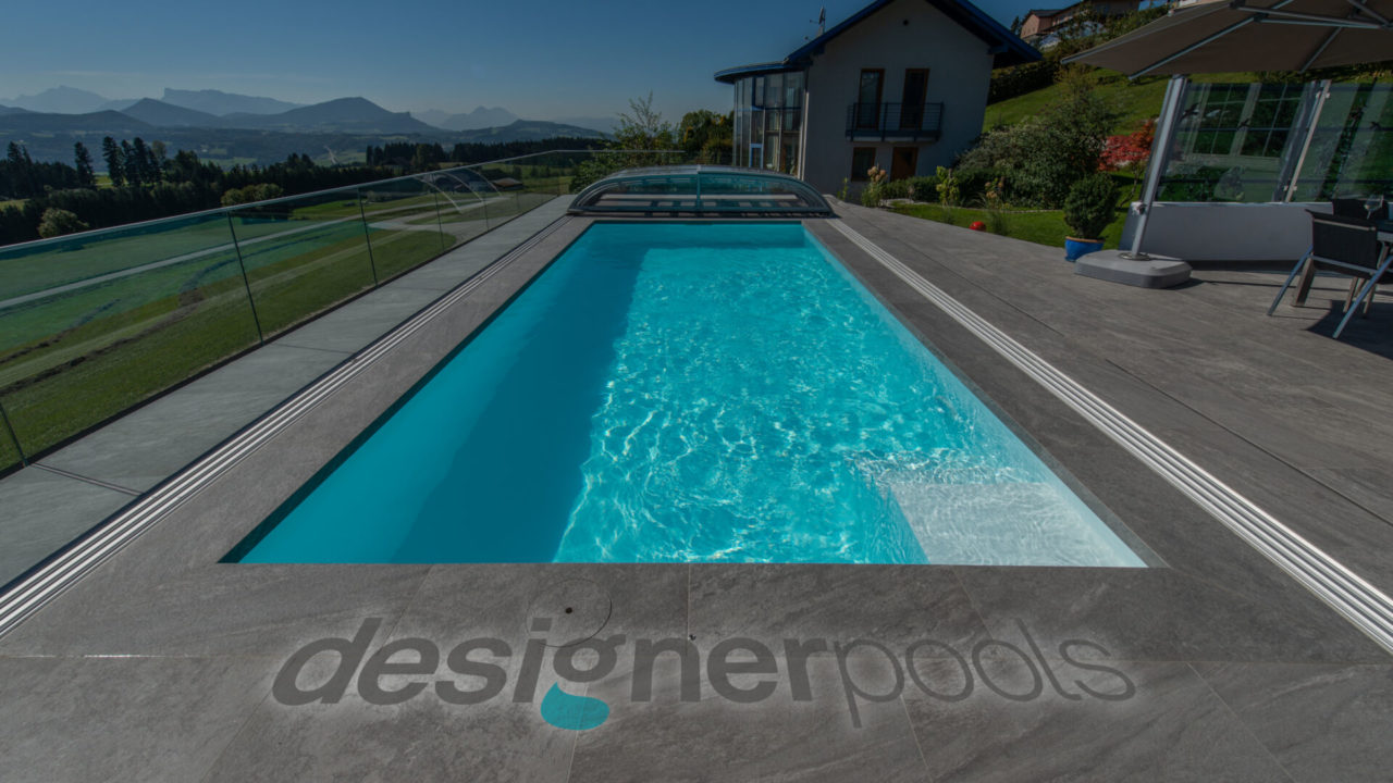 Belize-Flachskimmerpool HYFLO - designerpools