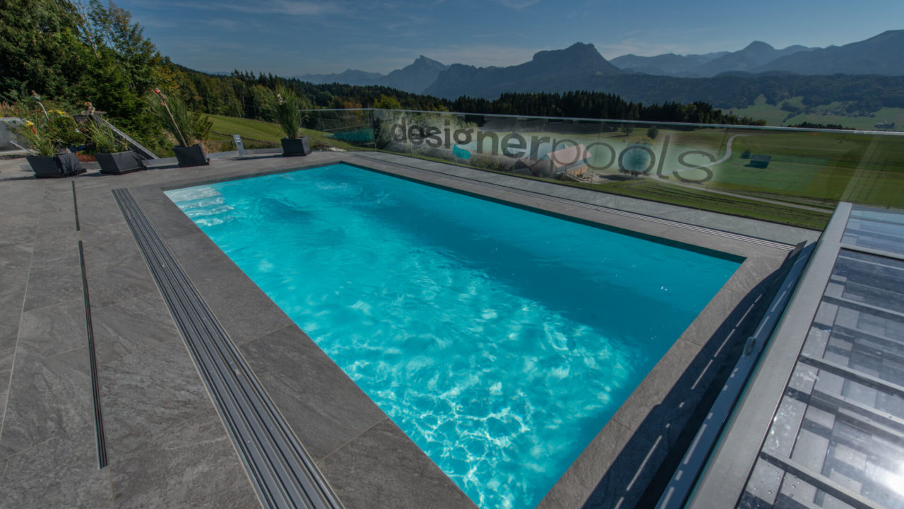 Belize-Flachskimmerpool HYFLO - designerpools
