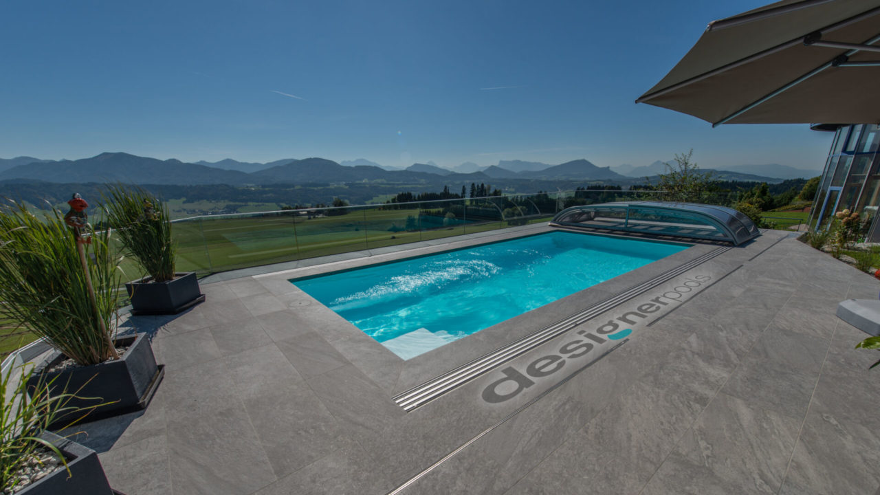 Belize-Flachskimmerpool HYFLO - designerpools