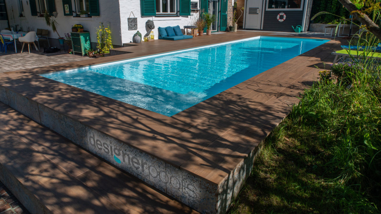 Belize-Flachskimmerpool HYFLO - designerpools