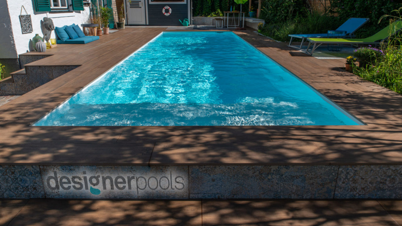Belize-Flachskimmerpool HYFLO - designerpools