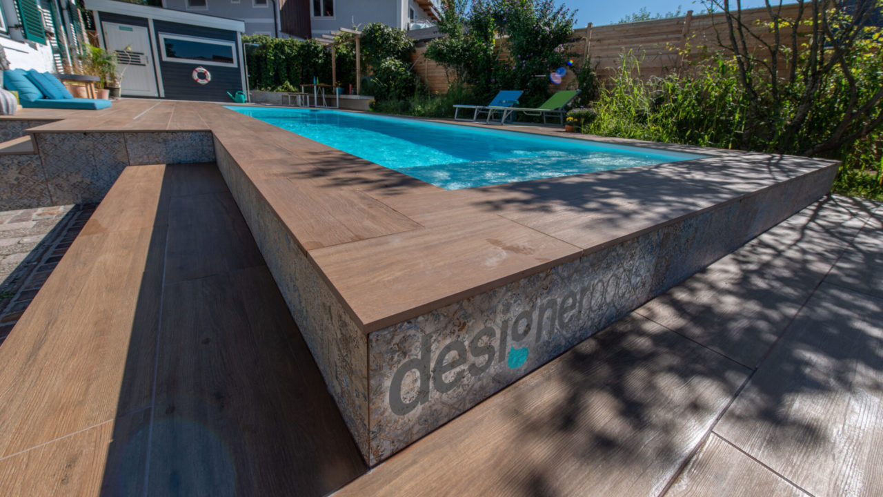 Belize-Flachskimmerpool HYFLO - designerpools