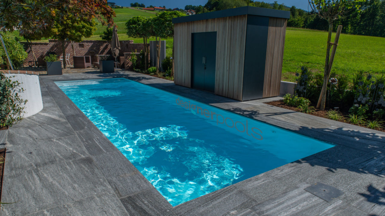 Belize-Flachskimmerpool HYFLO - designerpools