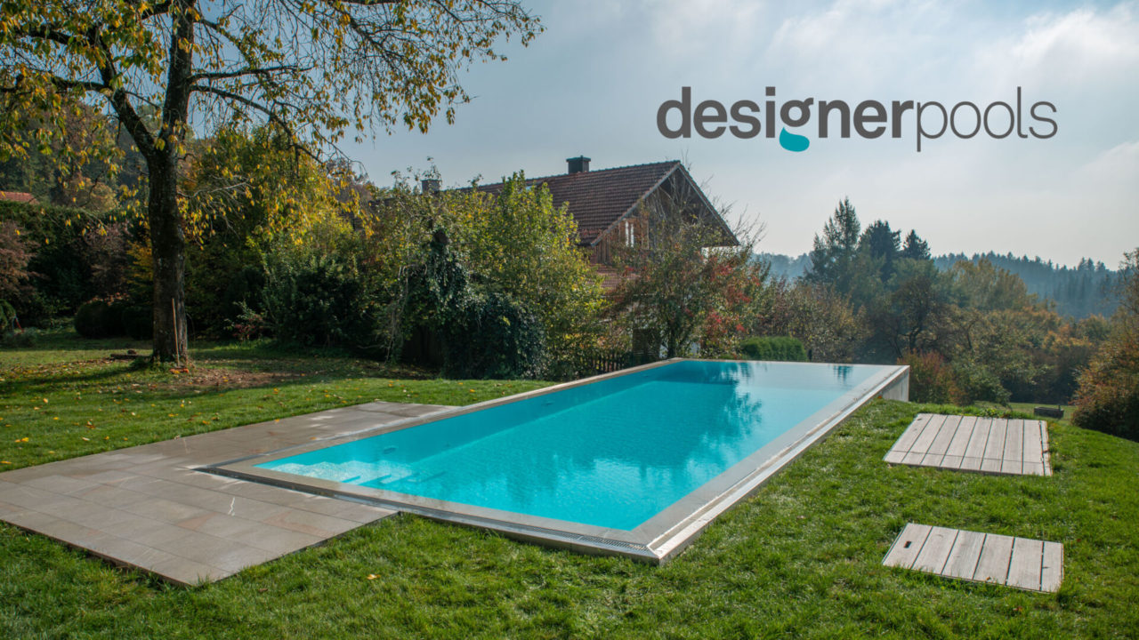 Belize-Überlaufpool INFINITY Stone - designerpools