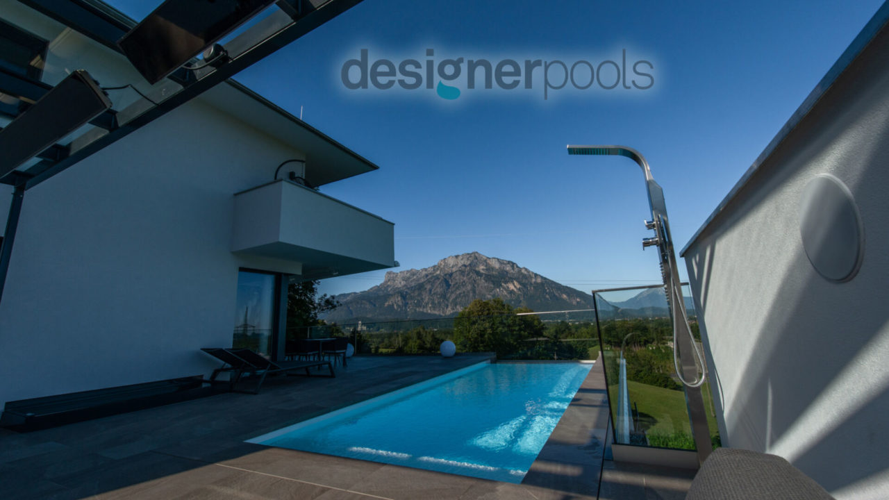 Belize-Überlaufpool INFINITY Stone - designerpools