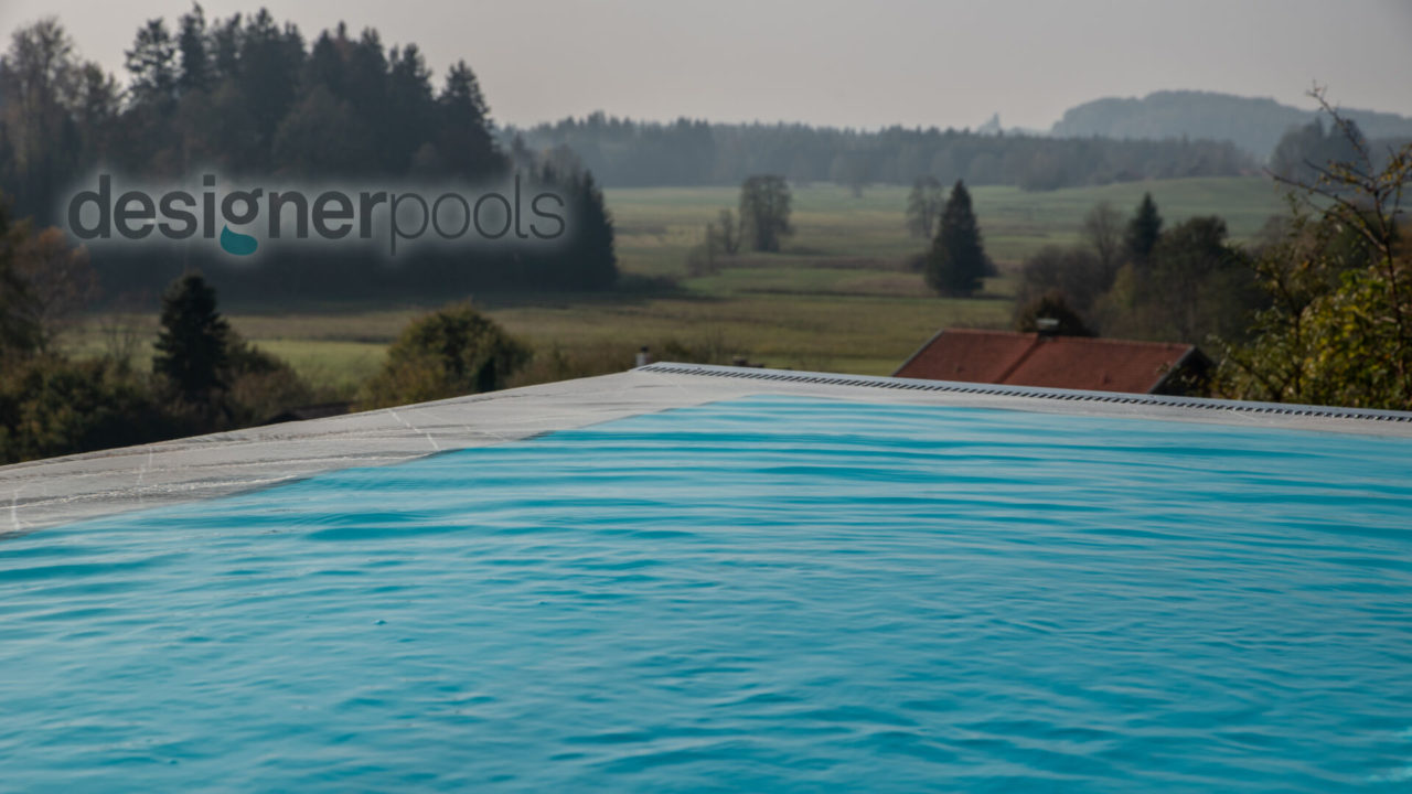 Belize-Überlaufpool INFINITY Stone - designerpools