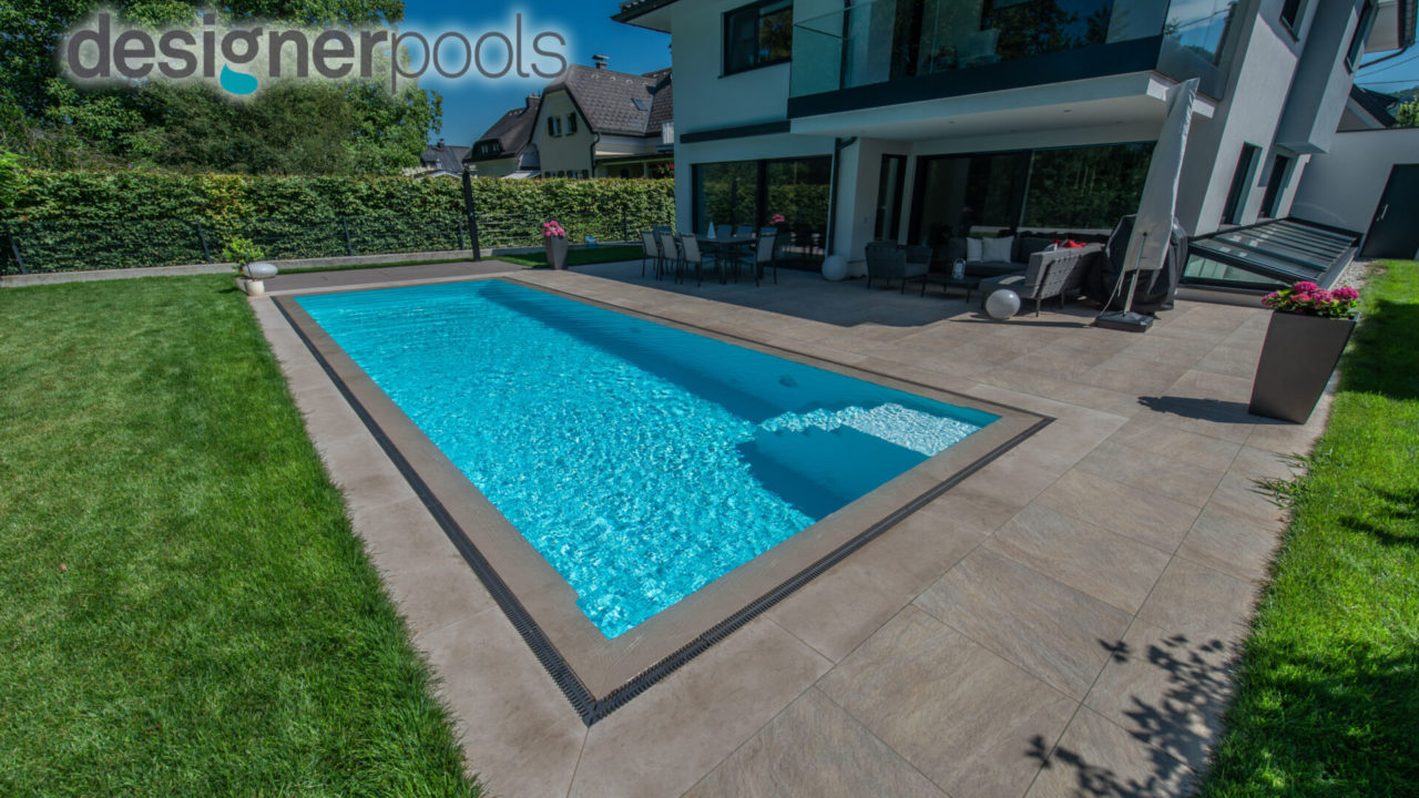 Belize-Überlaufpool OVERFLOW Stone - designerpools