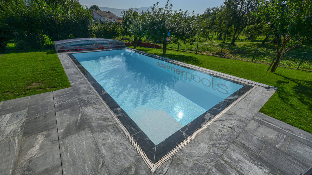 Belize-Überlaufpool OVERFLOW Stone - designerpools