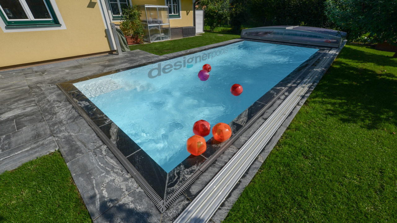 Belize-Überlaufpool OVERFLOW Stone - designerpools